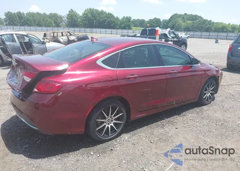 2015 Chrysler 200 C from USA, damaged, VIN 1C3CCCCB4FN564995